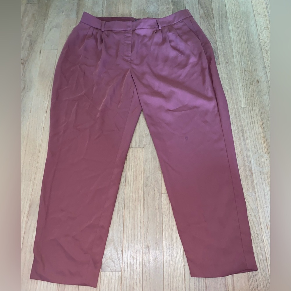 Express high rise ankle dress pants size 14